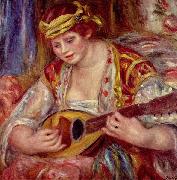 Frau mit Mandoline Auguste renoir